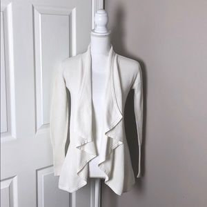 Express White Long Sleeve Cardigan Size XS